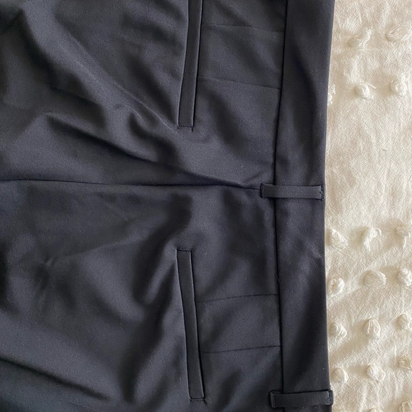 Banana Republic sculpted tailored trouser black 8p slacks NWT NEW - Picture 3 of 4